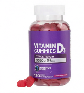 Vitamin D3 Gummies Immune Support Bone Health Supplement Soft <b>Candy</b> - Product Image 2