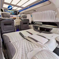 Siège de capitaine de luxe personnalisé pour Vito Sprinter Viano Campervan, conversion de siège de fourgon électrique pivotant et inclinable en cuir