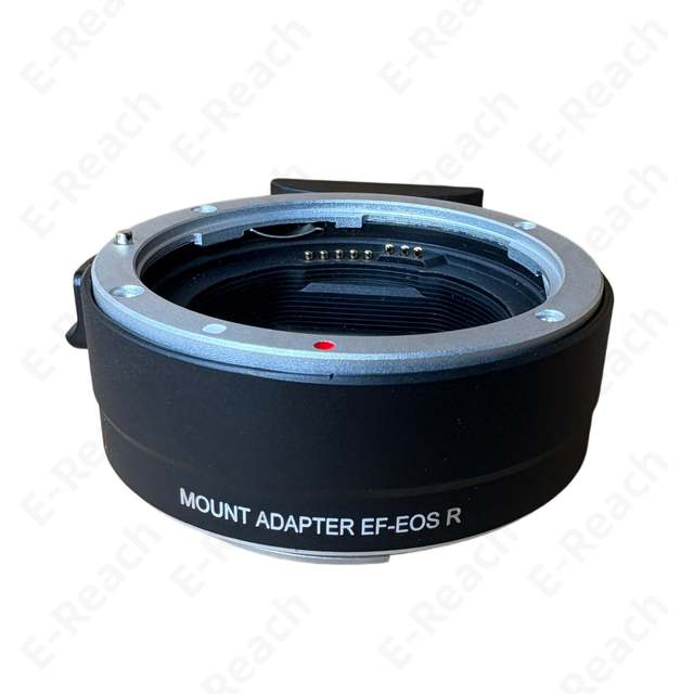 Aluminium Alloy EF-EOS R Auto Focus  Lens Adapter Ring for Canon EF/EF-S Lens to EOS R RF Mount Full Frame Cameras