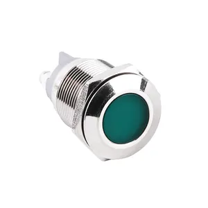 push button switch mini type 24V LED lamp Pilot