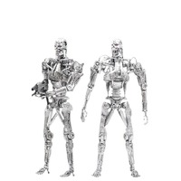 Figurine articulée NECA T-800 de la série Terminator en PVC, version en boîte, 7 points d'articulation