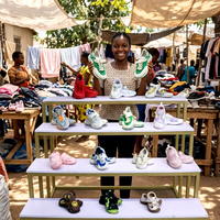 Chaussures d'occasion à semelle souple pour tout-petits, vente en gros, chaussures de seconde main pour bébés premiers pas, lot de chaussures d'occasion pour enfants pour Ukay