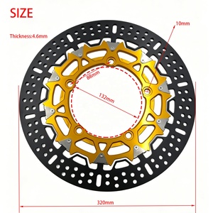 220mm <strong>260mm</strong> 320mm <strong>Motorcycle</strong> Floating <strong>Brake</strong> <strong>Rotor</strong> Racing <strong>Brake</strong> <strong>Disc</strong> for Yamaha R15 Front <strong>Brake</strong> <strong>Rotor</strong> - Product Image 5
