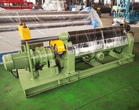 W11-12x2500mm à rouleaux électrique RAYMAX à bas prix Machine à rouler mécanique à 3 rouleaux avec prix d'usine