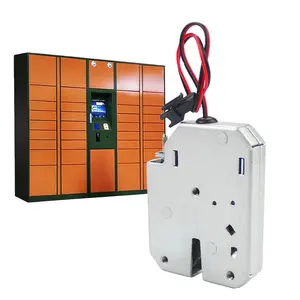 XG07C-cerradura de máquina expendedora automática de aperitivos, armario electromagnético invisible de seguridad inteligente sin llave, DC12V