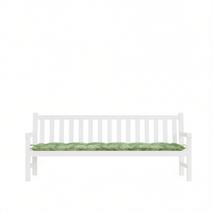 Leaf Pattern Outdoor <b>Garden</b> <b>Bench</b> <b>Cushion</b> 78.7"x19.7"x2.8" Fabric Water Resistant Removable Washable All Season Use - Product Image 1