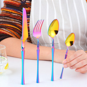 ชุด Flatware กระจกเงาสีรุ้งคุณภาพดีที่สุด - Product Image 3