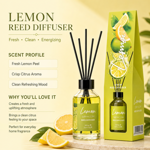 Reed Difüzör 100ml Şeftali Çilek Meyveli Kokulu Ev Kokusu Çubukları Uzun Süreli Oda Hava Ferahlatıcısı Doğal Ev Hediyesi - Product Image 3