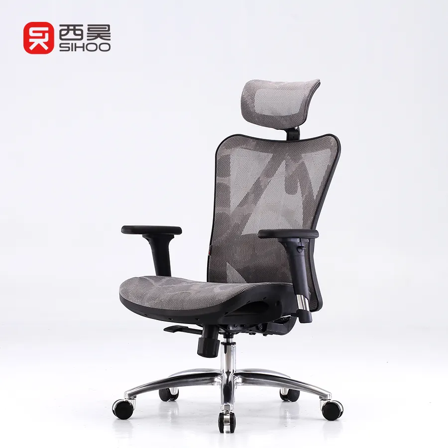 2022 Sihoo hot selling M57 ergonomic office chairs gray comfort high-quality Full Mesh office chair