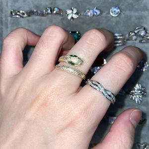 Anillos De Plata 925 <b>Sterling</b> <b>Silver</b> <b>Adjustable</b> <b>Rings</b> for Women Joyas De Plata 925 Original Al Por Mayor Joyeria De Plata 925 Ma - Product Image 2