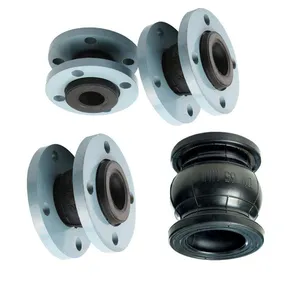 DN300 PN16 ANSI flexible rubber coupling with EPDM NBR rubber expansion bellows joint for pipeline
