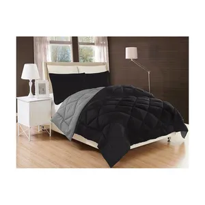 De Lujo conjunto de edredón King Duvet insertar acolchado ropa de cama edredones para la reina cama con esquina pestañas - Product Image 1