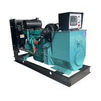 Groupe électrogène diesel 100 kW 125 kVA, unité d'alimentation industrielle 50 Hz, système de contrôle ATS en option, équipement d'alimentation économique