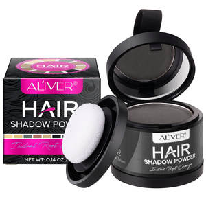 ALIVER Poudre Ombrante Correctrice Racines Châtain Foncé Dissimule Instantanément la Perte de <span class=keywords><strong>Cheveux</strong></span> pour Femmes et Hommes - Product Image 2