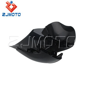 Parabrisas Estilo Club para Faro Delantero de Harley Dyna <span class=keywords><strong>2006</strong></span>-2017 - Compatible con Low Rider/Street <span class=keywords><strong>Bob</strong></span>/<span class=keywords><strong>Fat</strong></span> <span class=keywords><strong>Bob</strong></span> con Soporte Baja Designs LP6 - Product Image 5