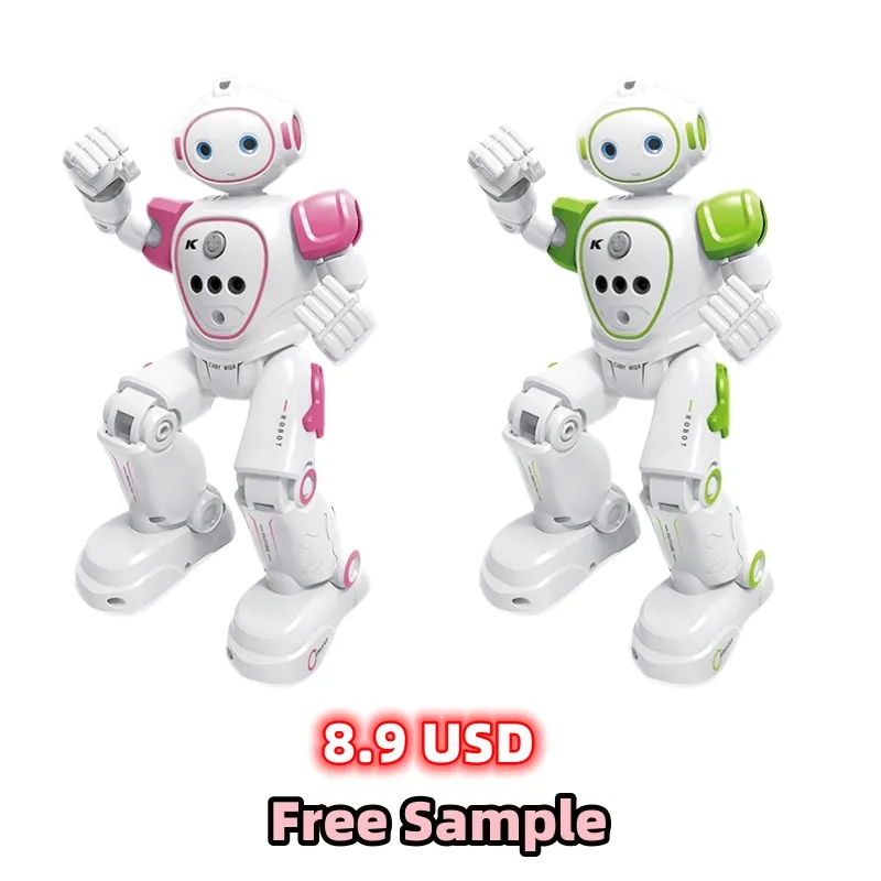 Gesture Sensing Remote Control Robot Boy Acousto-optic Programming Puzzle Robots Technology Smart Rc Toy
