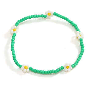 Bracelet bohème perlé coloré fleur marguerite bracelet d'amitié créative pour femmes filles - Product Image 5