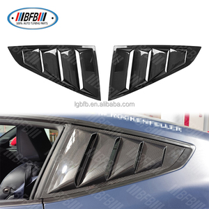 <span class=keywords><strong>Pour</strong></span> Ford Mustang 2024 + évent latéral en Fiber de carbone sec 1/4 quart de panneau persiennes de fenêtre arrière Kit de carrosserie - Product Image 5