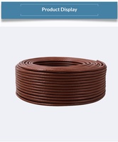 Cable de Red Ethernet Personalizado Cat6 Marrón, Cobre Libre de Oxígeno, Estándar Nacional, Cuatro Pares UTP, 100m, PVC FTP