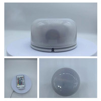 Lampe en silicone à commande tactile, base ronde, module LED universel, chargement Type-C ou piles sèches pour lampe de dessin animé DIY