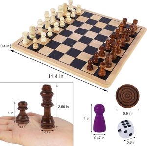 Juego Familiar de Madera Ecológico 5 en 1 Personalizable con Tablero de Grabado con Tema de Amor para Adultos - Duradero y Sostenible - Product Image 3