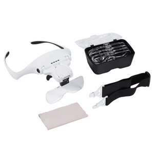 Di alta qualità <span class=keywords><strong>occhiali</strong></span> di <span class=keywords><strong>ingrandimento</strong></span> auricolare con 5 set di <span class=keywords><strong>lenti</strong></span> ottiche ideali <span class=keywords><strong>per</strong></span> la lettura - Product Image 1