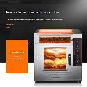 <span class=keywords><strong>Horno</strong></span> Eléctrico Totalmente Automático con Rotación para Asar <span class=keywords><strong>Pollo</strong></span>, Maíz, Camote y Chuletas <span class=keywords><strong>de</strong></span> Cordero - Product Image 4