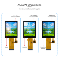 Layar Tampilan Pintar 2.8 Inci IPS TN Modul LCD Resolusi 240x320 MCU ST7789 Layar Sentuh TFT