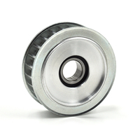 Set Aluminium Htd Timing Pulley HTD8M 24T untuk Pintu Geser Otomatis