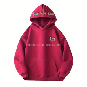 เสื้อสเวตเตอร์แบบสวมหัวมีฮู้ดผ้าคอตตอน100% มีน้ำหนักมาก450ก. เสื้อสวมหัวมีกระเป๋าปักโลโก้ได้ตามต้องการสำหรับฤดูหนาว - Product Image 1