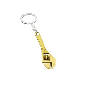 Mini Chiave Regolabile Portachiavi in Lega di Zinco a Forma di Attrezzo, Regalo per Meccanici - Product Image 1