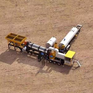 Erschwing liche kontinuierliche Produktion Heiße mobile Asphaltmaschinen-Mischa nlage und Mini-Trommel-Asphalt-Mischstations-Maschinen anlage - Product Image 2