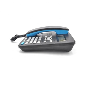 Vente chaude de téléphone <span class=keywords><strong>fixe</strong></span> à domicile <span class=keywords><strong>avec</strong></span> identification de l'appelant LCD et téléphone de bureau filaire <span class=keywords><strong>avec</strong></span> <span class=keywords><strong>haut</strong></span>-<span class=keywords><strong>parleur</strong></span> bidirectionnel Aucune batterie requise - Product Image 4