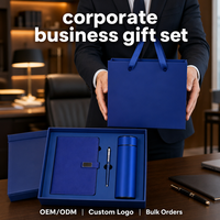 Coffret Cadeau d'Affaires Durable avec Stylo Métallique et Bouteille Isotherme pour Réunions Professionnelles MOQ 50 Vente en Gros Stock Disponible Logo Gravé au Laser