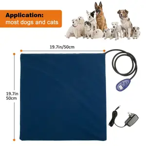 Aquecedor elétrico USB de alto desempenho para animais de estimação, tapete verde confortável para cães e gatos