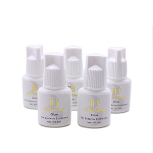 IB <span class=keywords><strong>Ibeauty</strong></span>-pegamento blanco Ultra transparente para extensiones de pestañas, 5ml, venta al por mayor, larga duración, sin olor, pegamento coreano de secado lento 3s, OEM ODM - Product Image 1