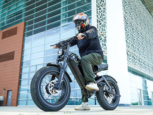 ราคา OEM จักรยานไฟฟ้า Romeo 2 รุ่นปรับแต่งได้ มอเตอร์กำลัง 200W 48/52V 60Ah ระยะทางไกล จักรยานไฟฟ้ายางโต สำหรับผู้ใหญ่ - Product Image 4