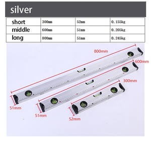 热卖12 "24" 32 "40" 铝合金水平仪工具强磁量具气泡水平仪水平仪 - Product Image 5