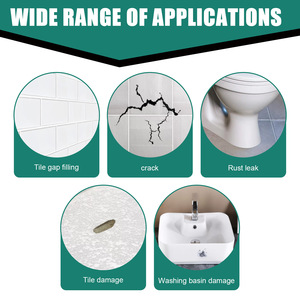 Nettoyant liquide avec logo personnalisé pour réparation de <span class=keywords><strong>carrelage</strong></span> et de pierre baignoire meubles en marbre fissures de toilette pâte adhésive à séchage rapide en porcelaine - Product Image 6