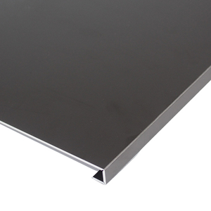 Tôle d'aluminium anodisé satiné gris sidéral, noir anthracite, bronze clair, bronze foncé pour façade moderne et intérieur de bureau AA20 5052 - Product Image 5
