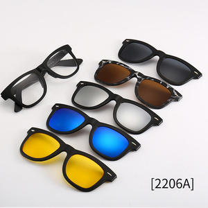 Gafas de Sol Magnéticas Polarizadas 5 en <span class=keywords><strong>1</strong></span> Personalizadas para Hombre y Mujer, Clip Magnético para Gafas de Sol, Clip para Monturas de Gafas - Product Image 5