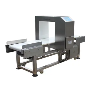 Industri Makanan Lini Produksi Detektor Logam Pabrik dengan Conveyor