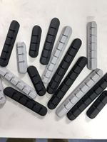 Support de câble de charge pour écouteurs Jiaen en silicone durable à 3, 5 ou 7 emplacements avec clip USB pour organisation murale des câbles