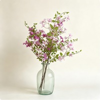 Fleur artificielle en tissu de soie, parfumée, style rustique, pour arrangement de sol d'allée de mariage, décoration de salon à domicile