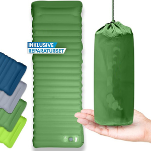 Tapis de couchage gonflable ultra-léger épais avec oreiller tapis de Camping tapis de couchage auto-gonflant - Product Image 1