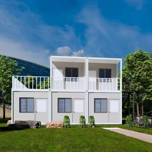 Moderna Villa Modulare Prefabbricata da 20 Piedi con Struttura <span class=keywords><strong>in</strong></span> Acciaio <span class=keywords><strong>per</strong></span> Esterni Giardino Ufficio Centro Commerciale Casa Container <span class=keywords><strong>in</strong></span> <span class=keywords><strong>Legno</strong></span> Prefabbricata <span class=keywords><strong>per</strong></span> Ingresso - Product Image 6