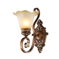 Lampe murale simple de style country américain, pour chambre à coucher, chevet, salon rétro, fond de télévision, escalier, bureau, couloir, simple