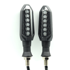 New Universal 12V <b>LED</b> <b>Running</b> Water Lamp Motorcycle Turn Signal <b>Lighting</b> System - Product Image 4