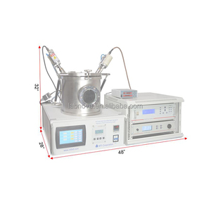 Revestidor por Pulverización Catódica de Plasma con Magnetrón de Doble Cabezal de Alto Vacío de <span class=keywords><strong>2</strong></span> Pulgadas DC/RF VTC-600-2HD-LD OEM <span class=keywords><strong>MTI</strong></span> para Laboratorios de Investigación y Materiales - Product Image 4