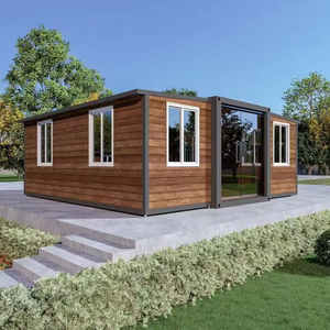 Voros Maison Conteneur Préfabriquée Économique Extensible 20Ft 30Ft 40Ft avec Salle de Bain, Maison Pliante pour Expédition, Maisons Préfabriquées - Product Image 1